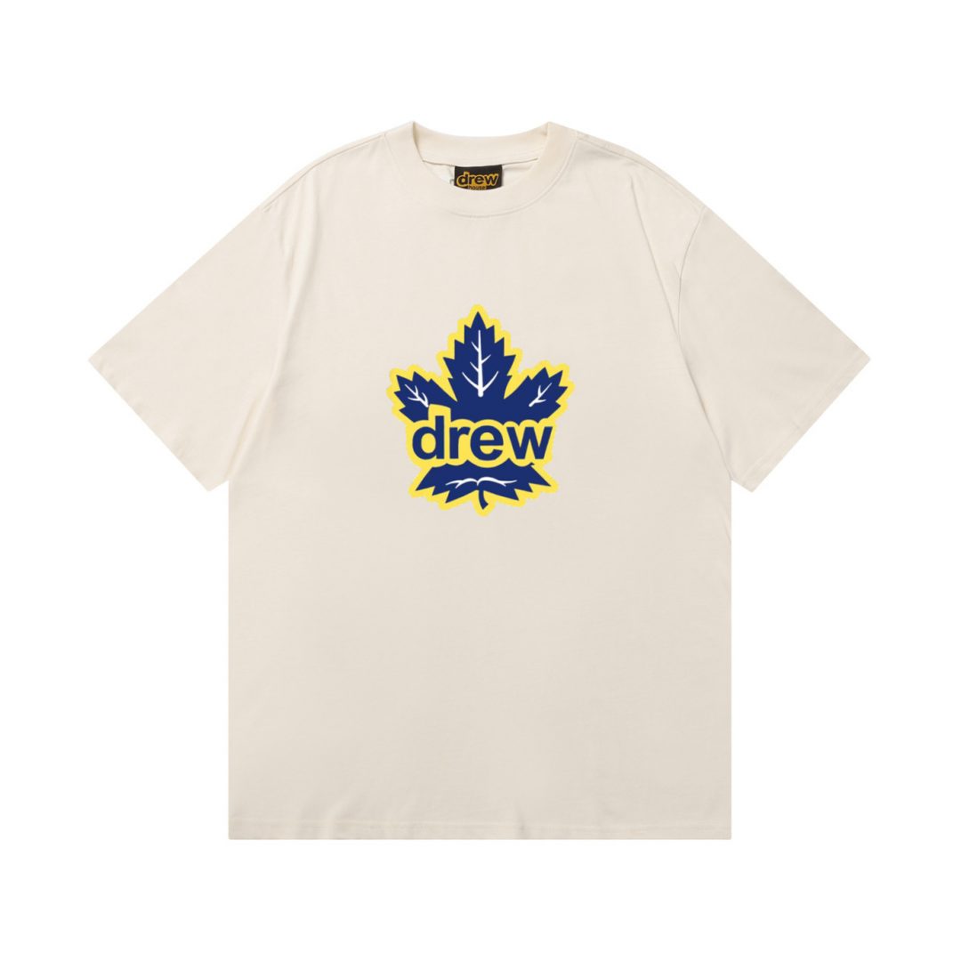Toronto Maple Leafs x Drew House T shirt 2022 collection. WHITE T