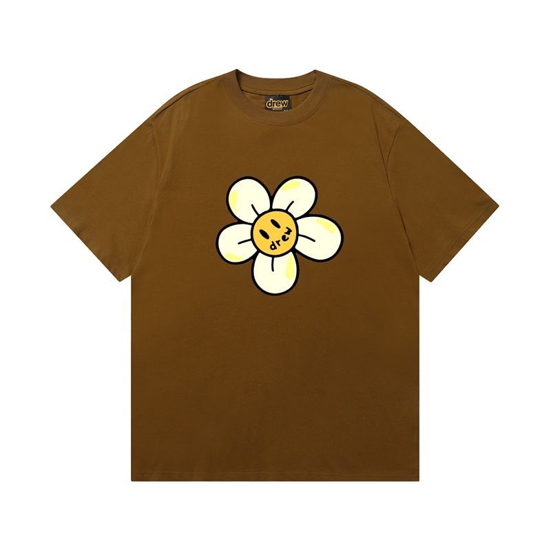 Drew Flower Cotton T-Shirt - Drew House | Fashion Clothing